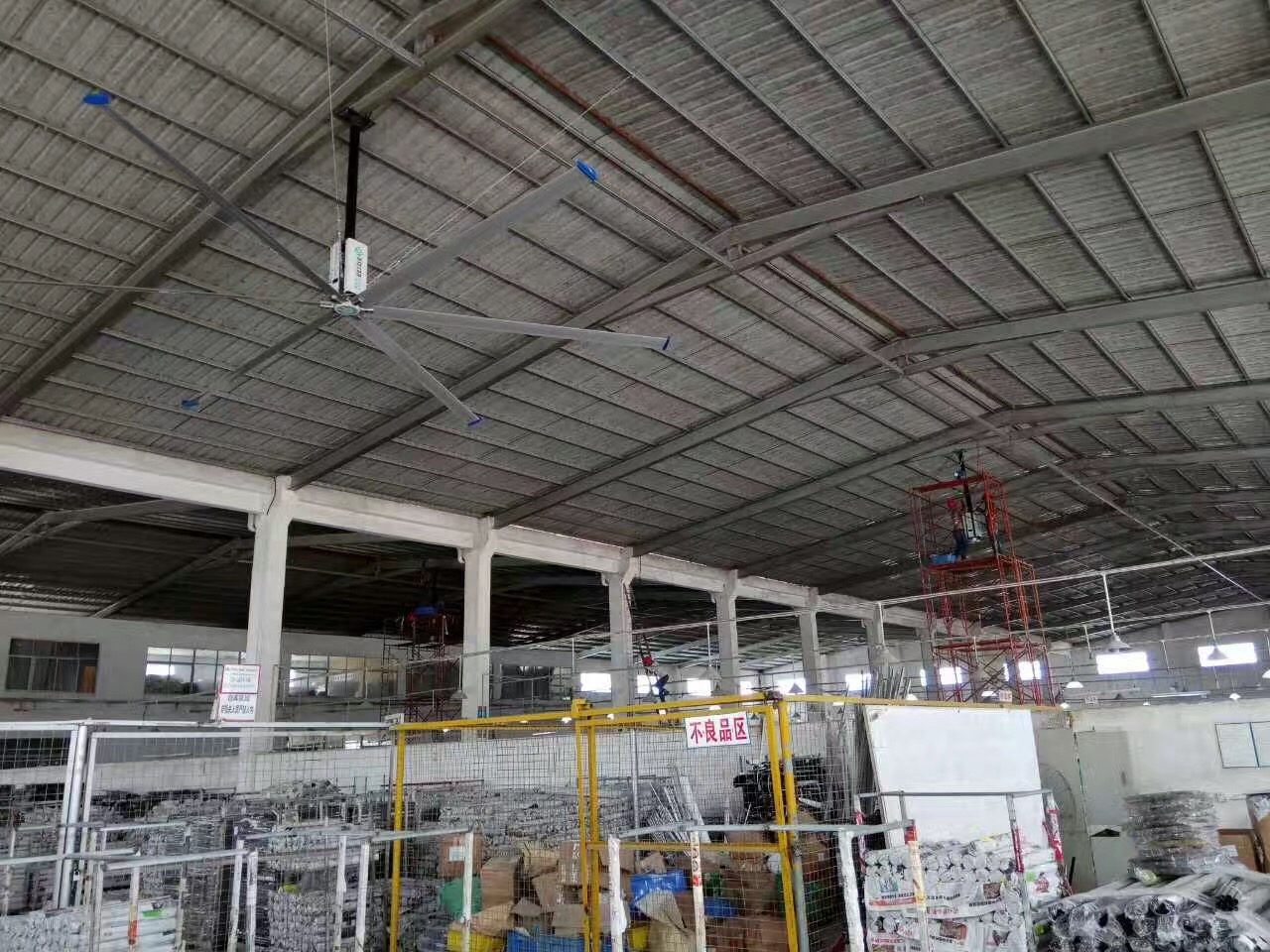 为什么仓库、车间适合用大吊扇？