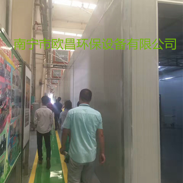 汽车配件厂降温通风安装蒸发式冷风机效能好成本少