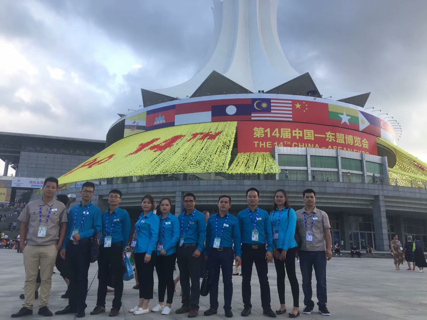 欧昌东盟博览会圆满成功，“扇机组合”广受欢迎