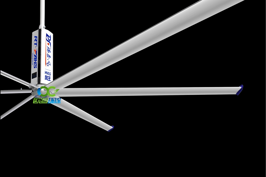 厂房车间降温设备超大吊扇夏天必装之选