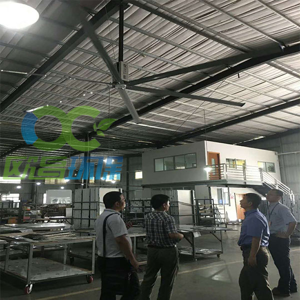 闷热车间降温通风工业吊扇四大引力