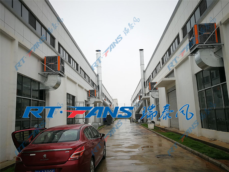工业环保空调，有力解决各大厂房车间闷热高温现象